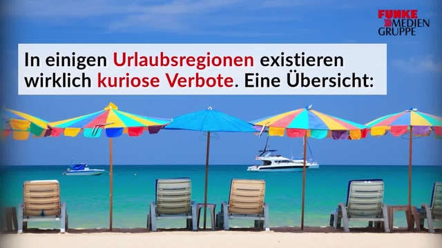 Das sind die kuriosesten Verbote am Strand