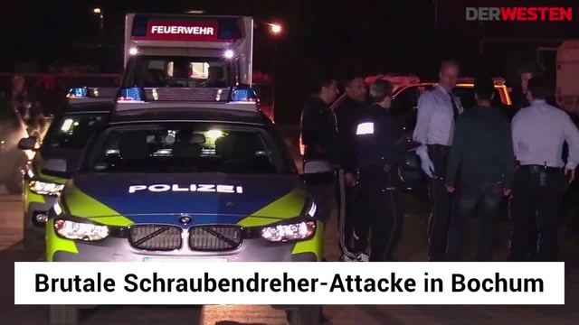 Schraubendreher-Attacke in Bochum