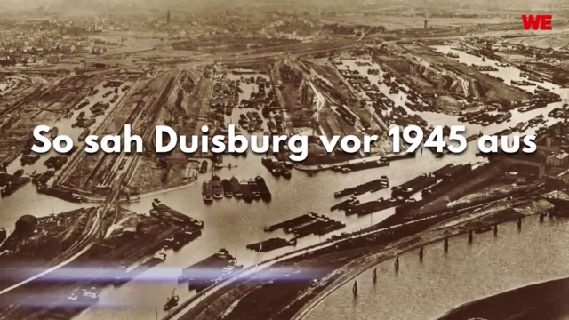So sah Duisburg vor 1945 aus