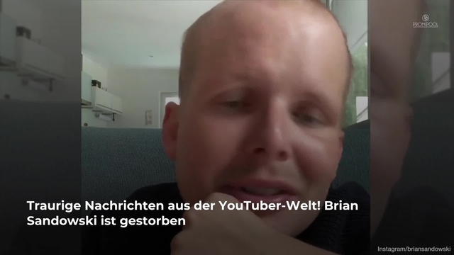 YouTuber Brian Sandowski (†32) hat den Kampf gegen den Krebs verloren