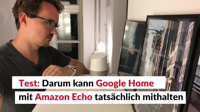 Im Test: Darum kann Google Home mit Amazon Echo mithalten