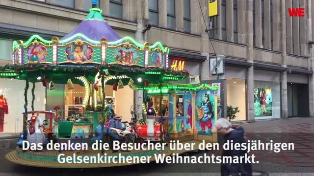 Das denken die Besucher über den Gelsenkirchener Weihnachtsmarkt