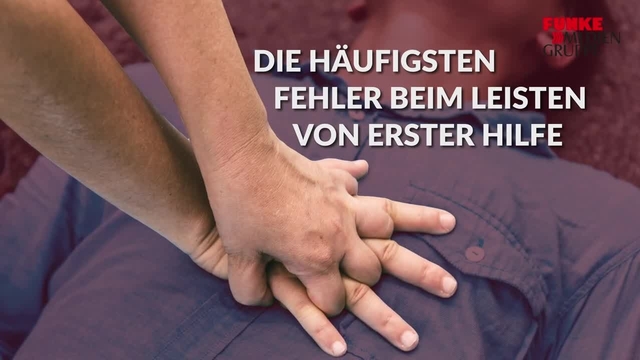 Die häufigsten Fehler beim Leisten von Erster Hilfe