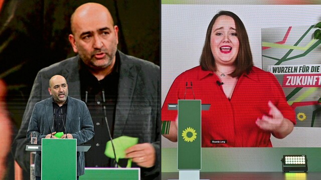 Ricarda Lang und Omid Nouripour bilden neue Grünen-Doppelspitze