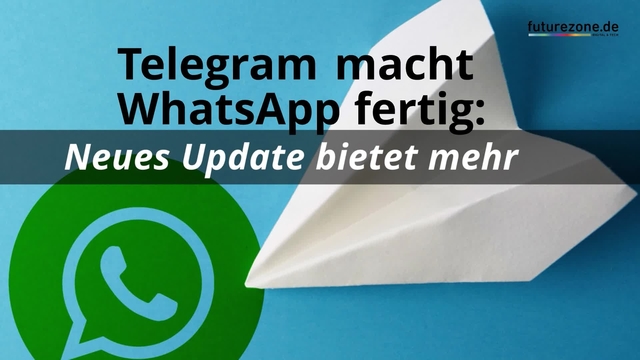 Telegram macht WhatsApp fertig: Neues Update bietet mehr