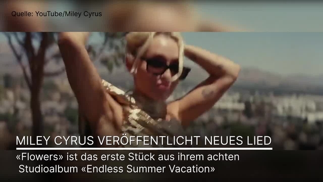 «Flowers» - Miley Cyrus' erste Single zum neuen Album