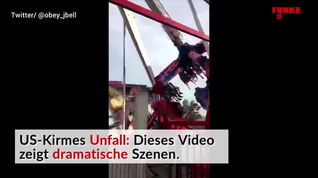 US-Kirmes-Unfall: Hier filmt ein Augenzeuge das Drama