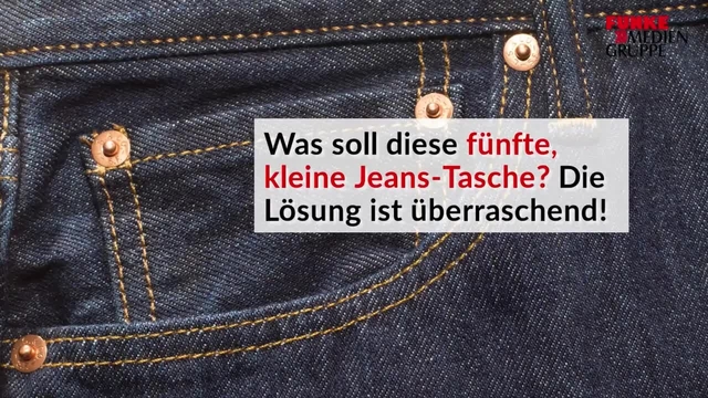 Wieso Jeans oft eine kleine fünfte Tasche haben