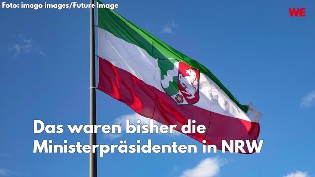 Das waren bisher die Ministerpräsidenten von NRW