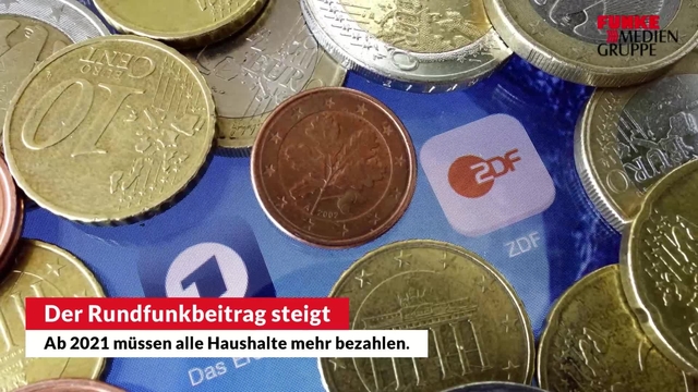 Der Rundfunkbeitrag steigt um 86 Cent