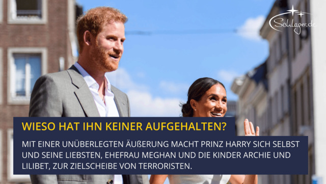 Prinz Harry: Seine Familie ist in Lebensgefahr