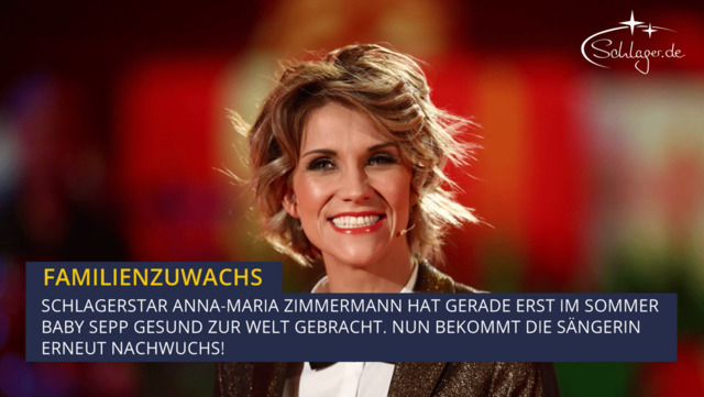 Anna-Maria Zimmermann: Schon wieder Nachwuchs!