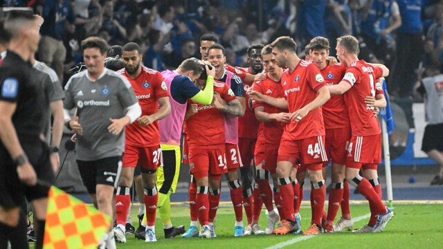 HSV gewinnt Relegations-Hinspiel