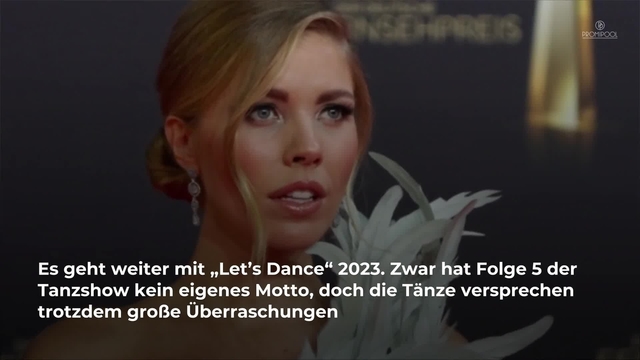 „Let's Dance“ 2023: Die Tänze in Folge 5