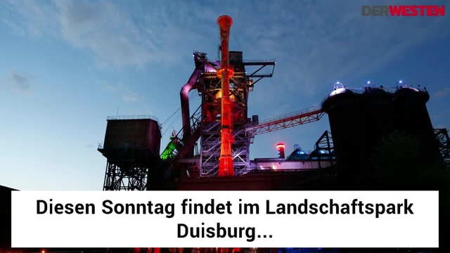 Enormer Andrang im Landschaftspark Duisburg