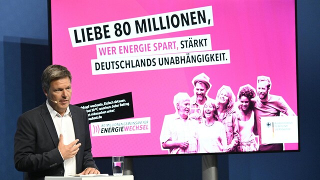 Habeck startet Energiespar-Kampagne