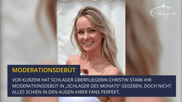 Christin Stark: DAS sagen Fans zu ihrem „Schlager des Monats“-Moderationsdebüt