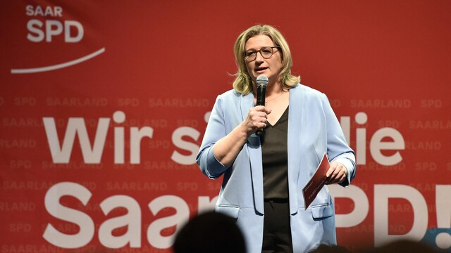 SPD-Wahlsiegerin Rehlinger: "Das Saarland hat Rot gewählt"