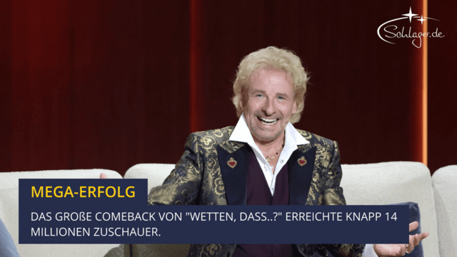 Wetten, dass..?-Comeback: Die größten Highlights der Gottschalk-Show