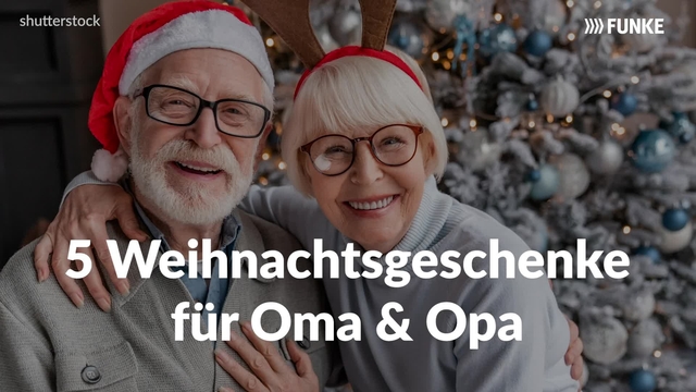 5 Weihnachtsgeschenke für Oma und Opa