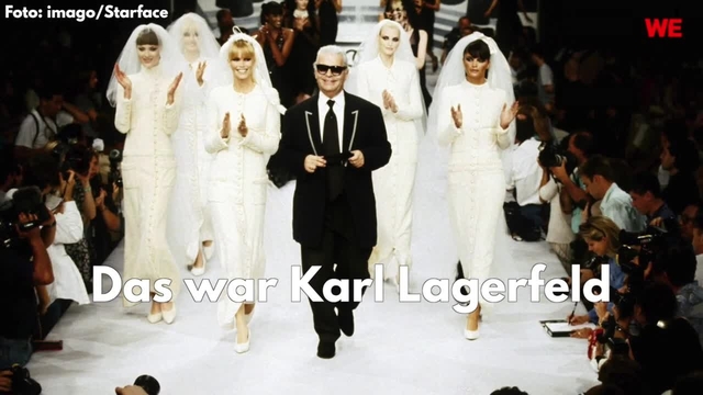 Das war Karl Lagerfeld