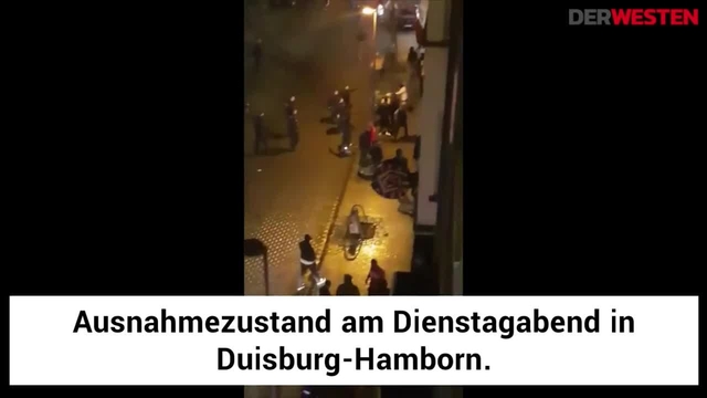 Duisburg-Hamborn: 80 Männer randalieren mit Waffen auf Altmarkt