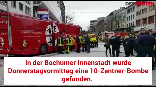 Bombenfund in Bochumer Innenstadt