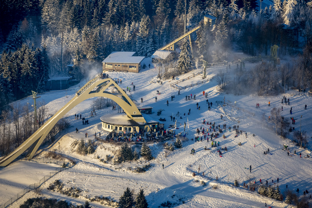 Das Sauerland ist ein Touristen-Hotspot in NRW für alle Wintersportfans