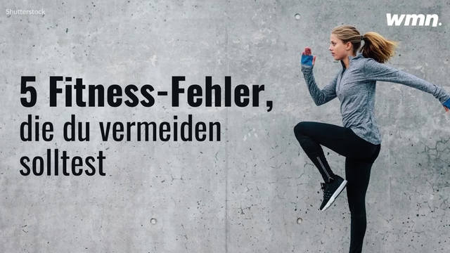 5 Fitnessfehler, die du vermeiden solltest