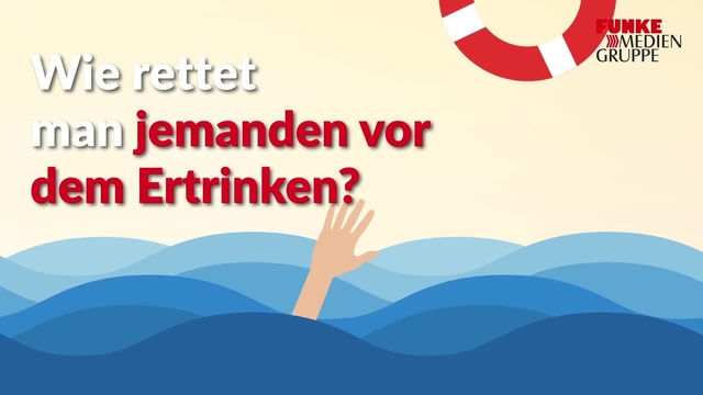 Wie rettet man jemanden vor dem Ertrinken?