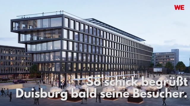 So schick begrüßt Duisburg bald seine Besucher
