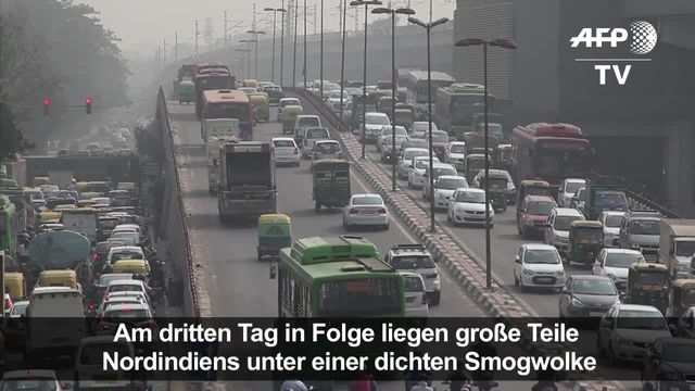 Smog in Indien: Ärzte sprechen von "Gesundheitsnotstand"