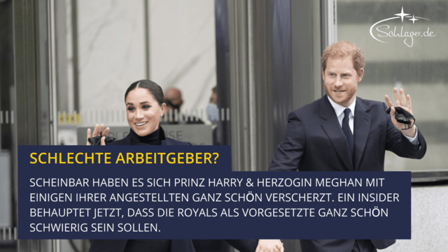 Prinz Harry & Herzogin Meghan: Als Chefs ein Albtraum?