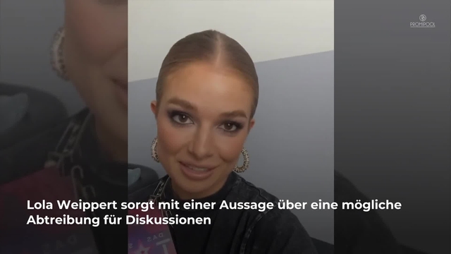 Kontroverse Debatte um Lola Weipperts Statement zur Abtreibung