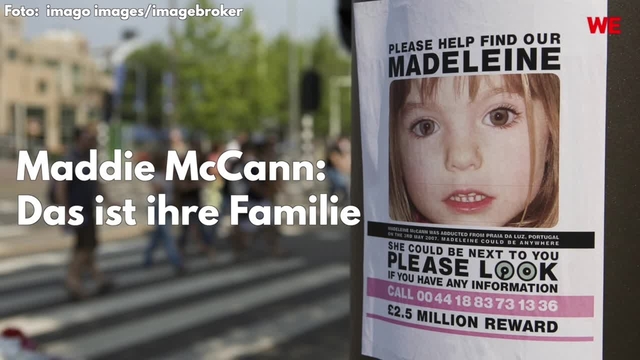 Maddie McCann: Das ist ihre Familie