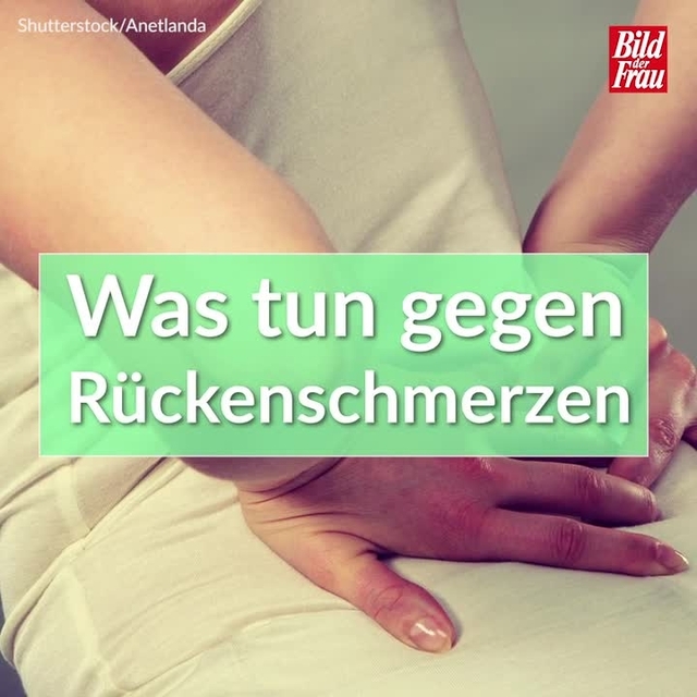 Was tun gegen Rückenschmerzen