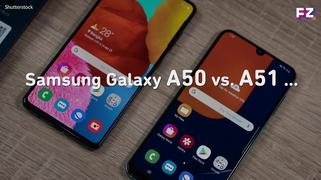 Samsung Galaxy A50 vs. A51: Welches Handy überzeugt mehr?