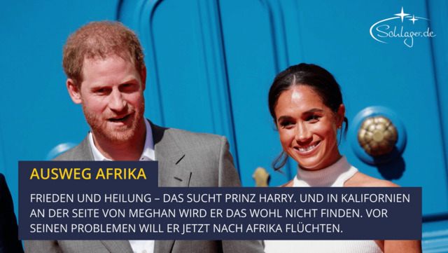 Prinz Harry: Jetzt will er vor seinen Problemen nach Afrika flüchten