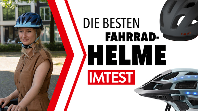 Die besten Fahrradhelme: Welcher bietet den meisten Schutz? // IMTEST