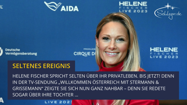 Helene Fischer: „Junge Mütter haben mich gewarnt“