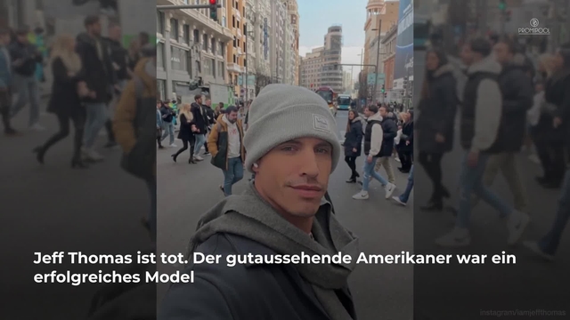 Model Jeff Thomas stirbt mit 35