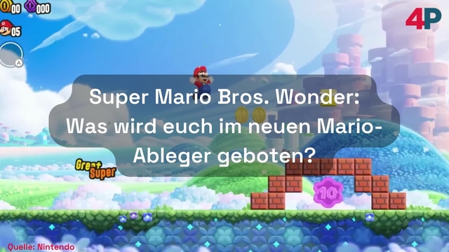 Super Mario Bros. Wonder: Neues Update 1.0.1. – das steckt drin