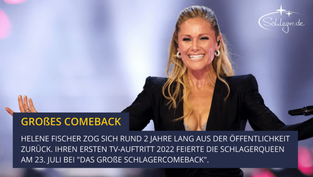 Helene Fischer: Ihre TV-Auftritte 2022