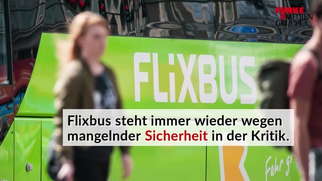 Flixbus: Brücke rasiert Dach von Bus ab