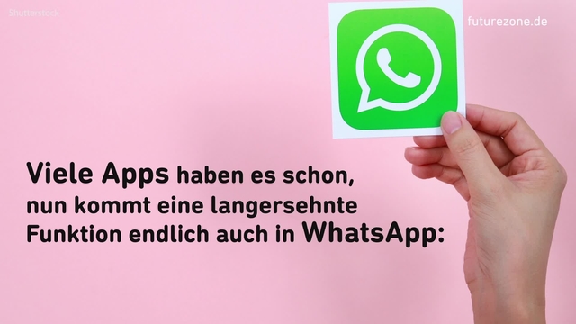 Andere Apps haben es schon: Hol dir endlich dieses langersehnte WhatsApp-Feature