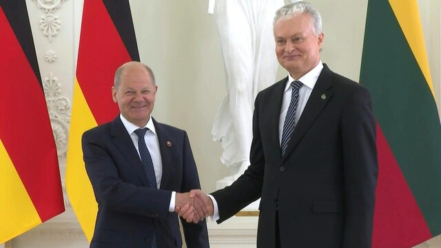 Scholz spricht in Litauen über Ostflanke der Nato