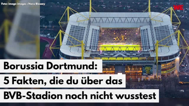 Borussia Dortmund: 5 Fakten, die du über das BVB-Stadion noch nicht wusstest