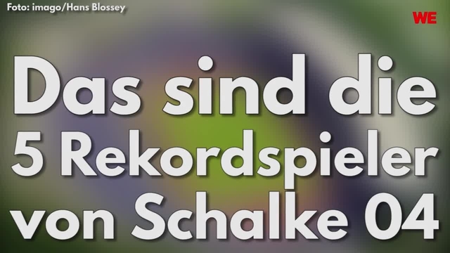 Das sind die Rekordspieler von Schalke 04