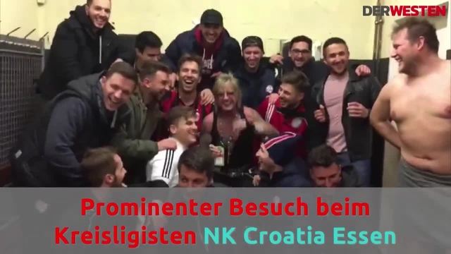 NK Croatia Essen - Besuch von Puffkönig Bert Wollersheim