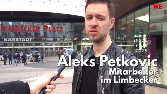 â€žEs ist ein beängstigendes Gefühl" - So haben Passanten die Sperrung des Limbecker Platz erlebt